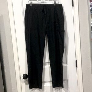 EUC Olivia Rae black cargo-scrubs like pants